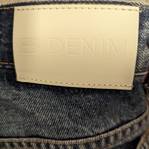 EB Denim high rise straight jean - Picture 3 of 5
